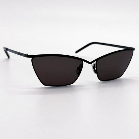 NEW SAINT LAURENT SUNGLASSES SL637 001 BLACK CAT EYE WOMEN EYEWEAR SL 637 001 main image 6